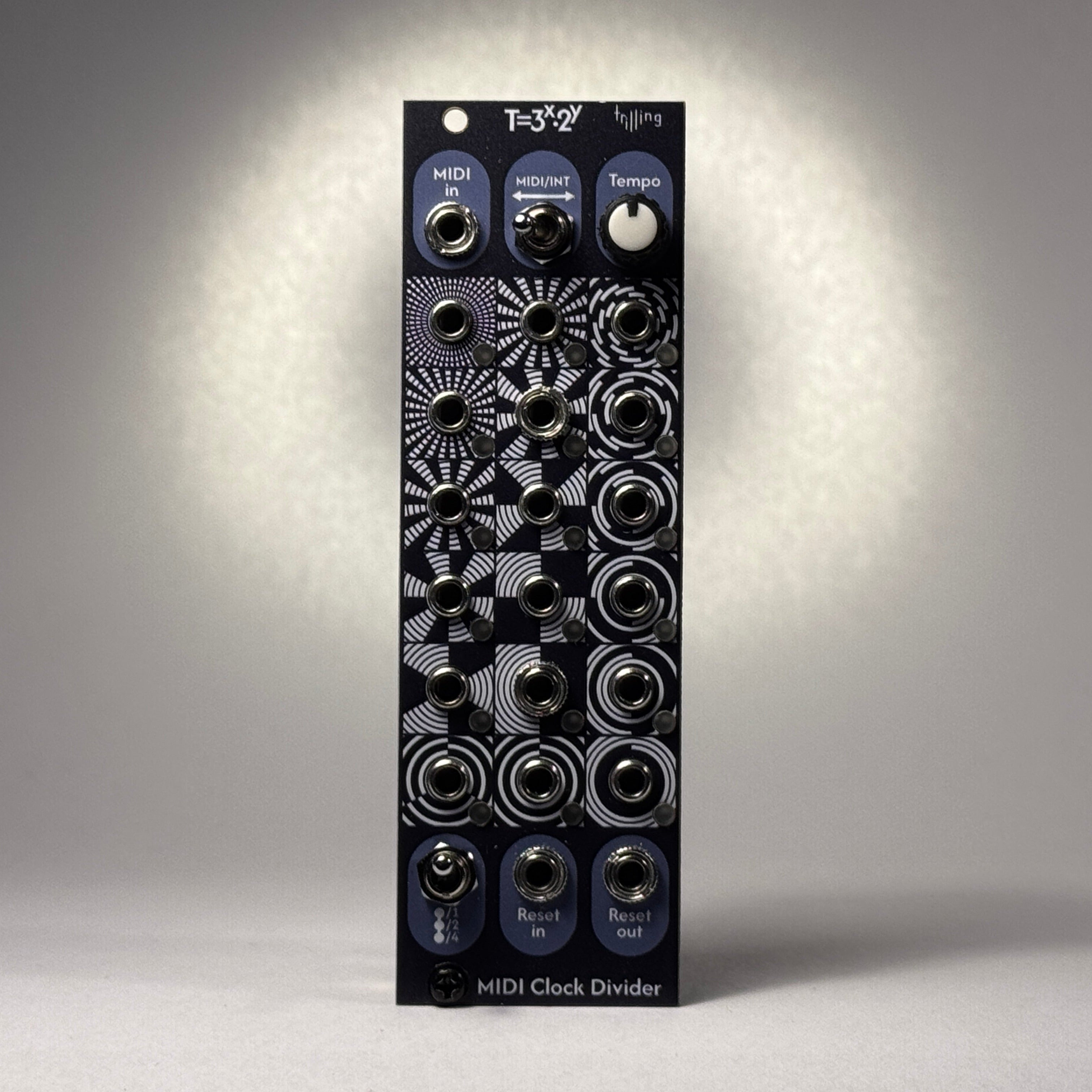 T=3ˣ·2ʸ - MIDI Clock Divider