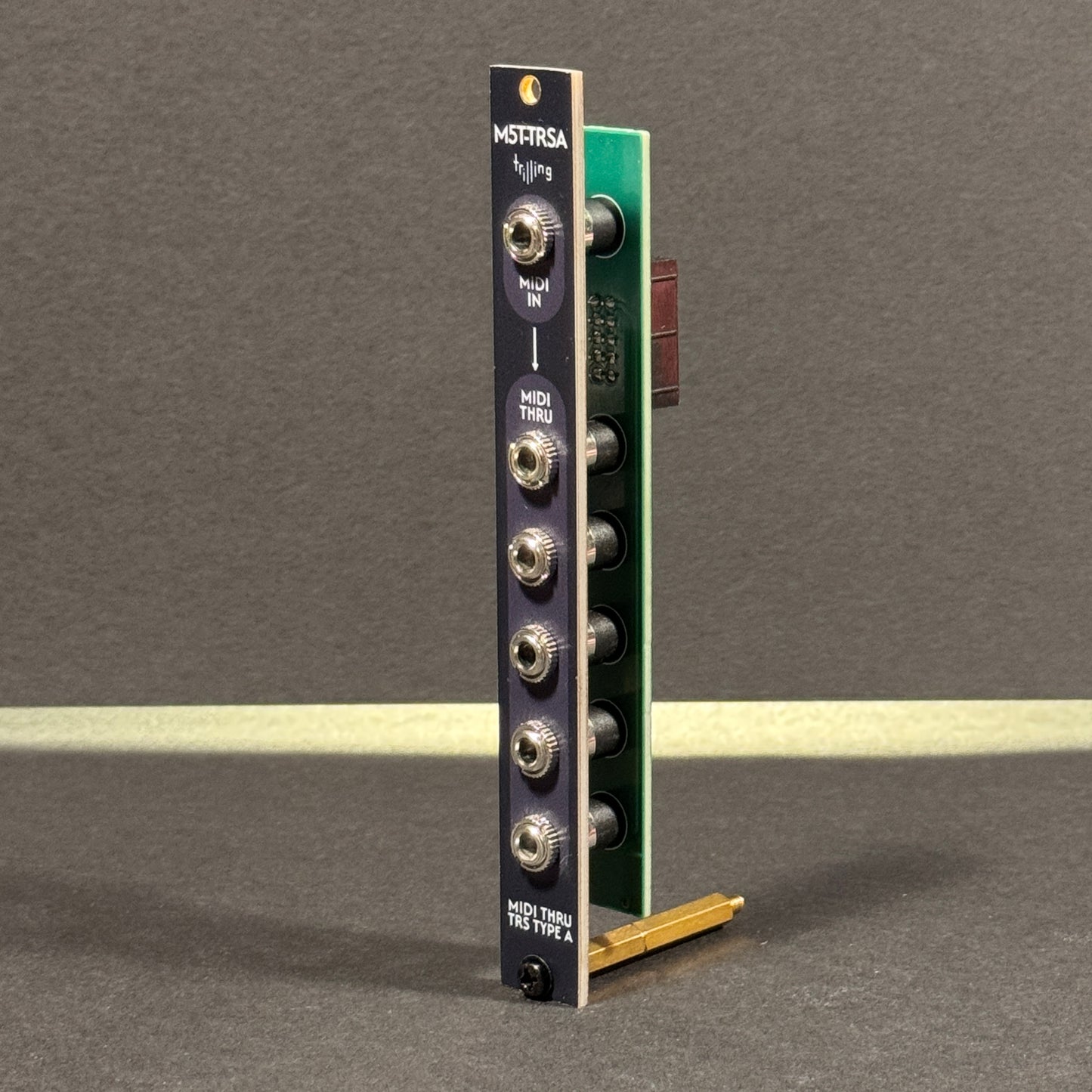M5T-TRSA - MIDI Thru TRS Type A