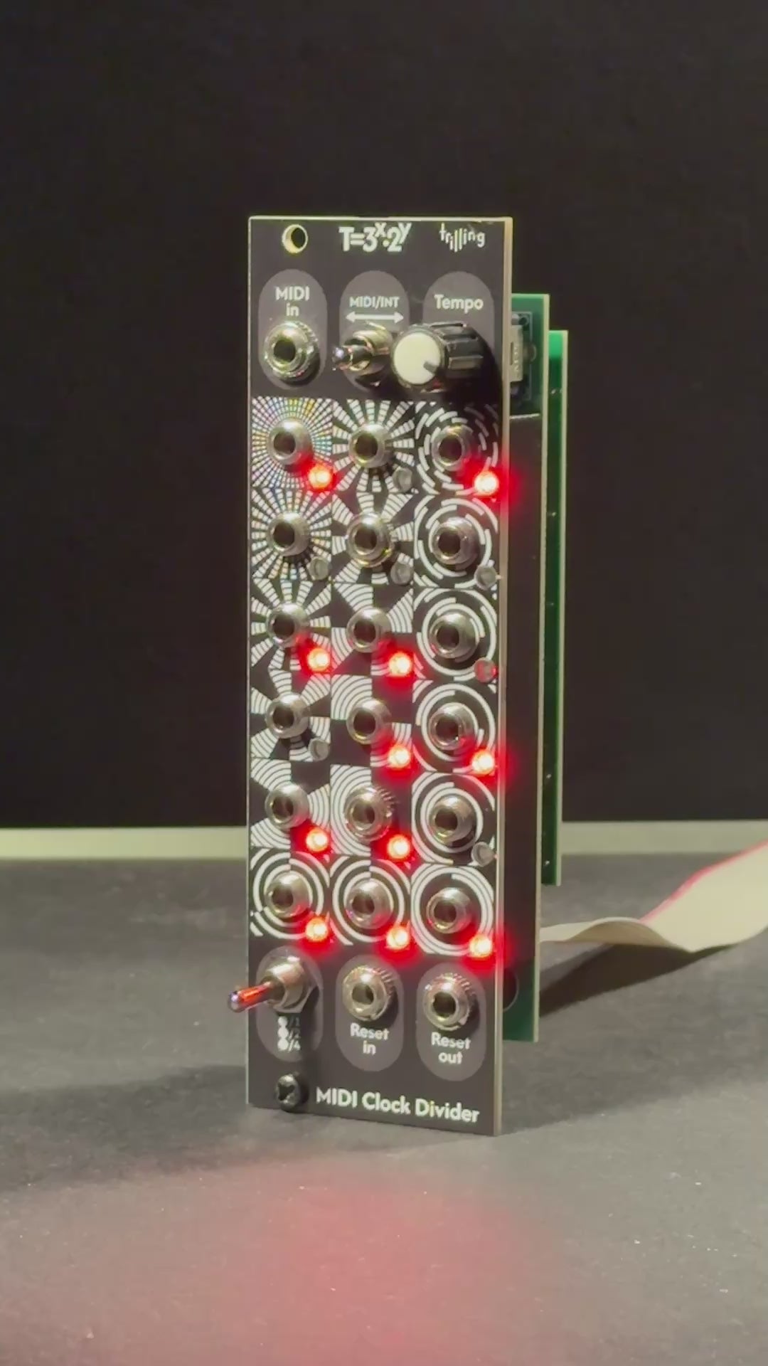 T=3ˣ·2ʸ - MIDI Clock Divider